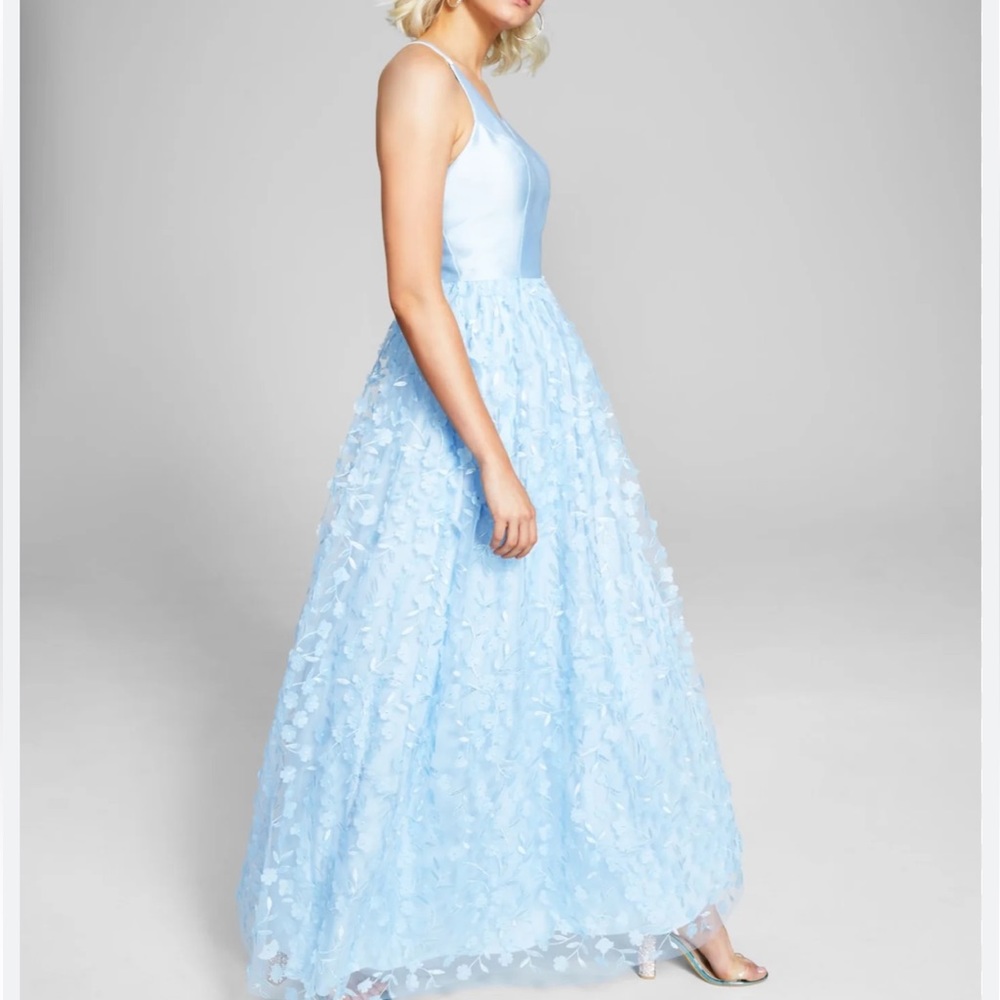 NWT {A. Byer}‎ Blue Ball Gown Size 9